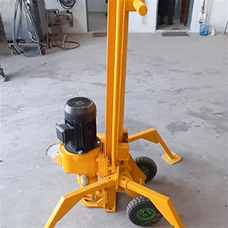 pneumatic rock bolt drilling rig