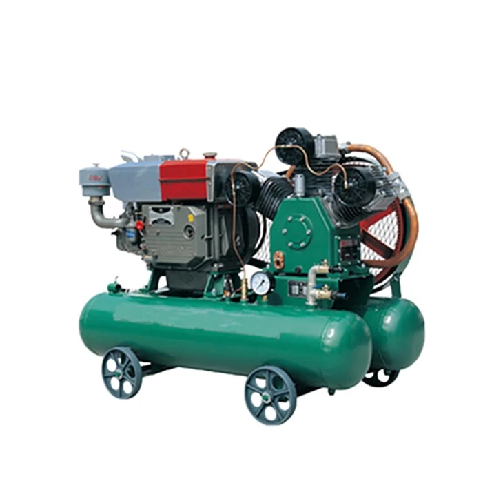Diesel Portable piston air compressor