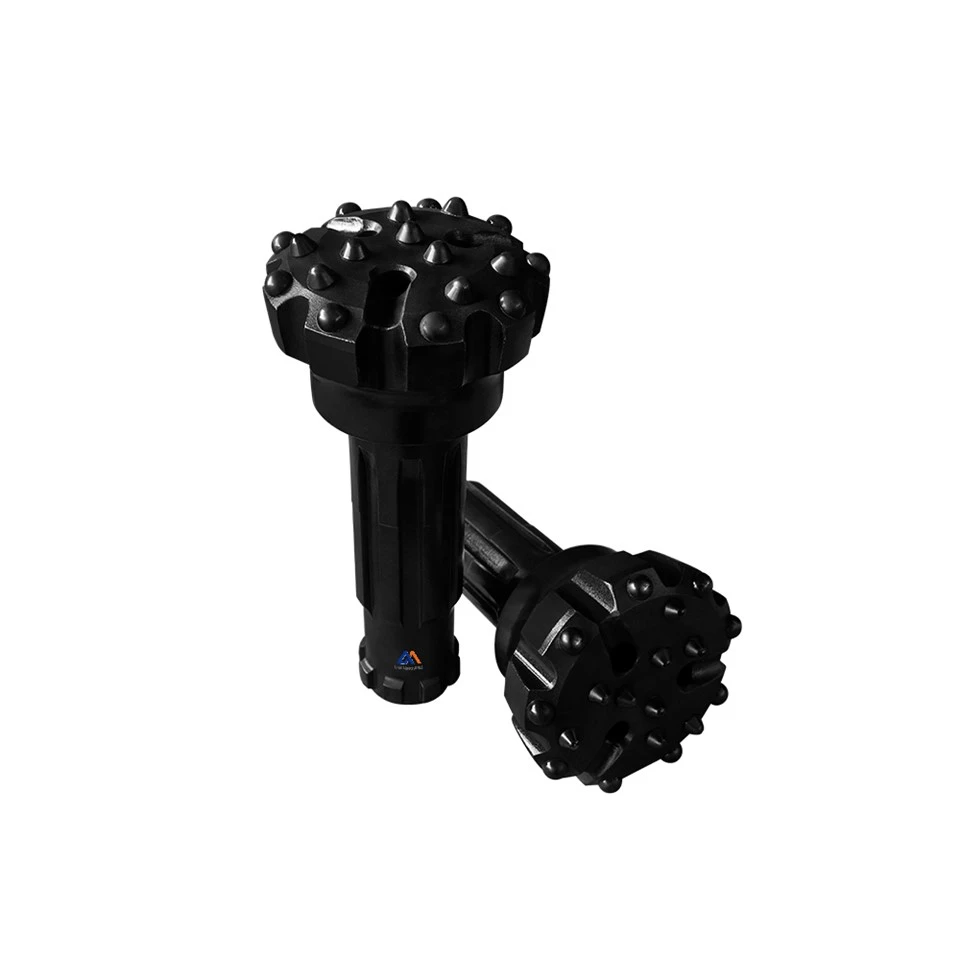 Dth isfel it-toqba drill bit bi biċċiet tal-blat tal-martell bi pressjoni għolja