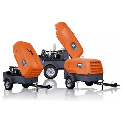 Atlas Copco Mobile Żgħar Kompressuri li jistgħu jduru Kompressur tal-Ajru Għall-Bejgħ
