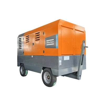 Atlas Copco Kompressur ta ' l-arja bil-kamin mmexxi mid-diżil portabbli