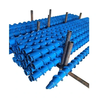 Blu Spiral Auger Drill Rod