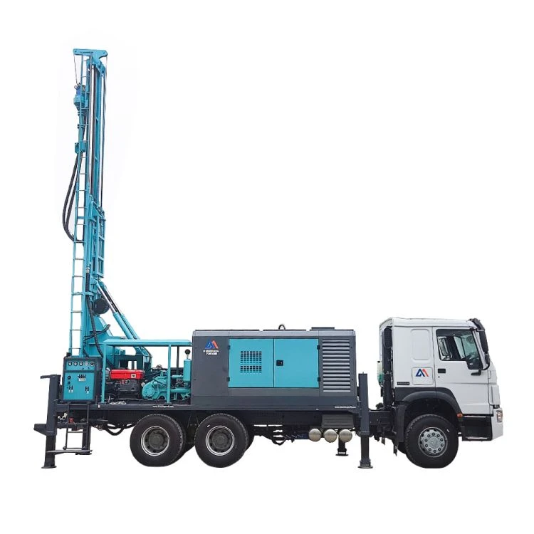 Tagħmir tat-Tħaffir tal-Ilma tal-Borehole Immontat fuq Trakk